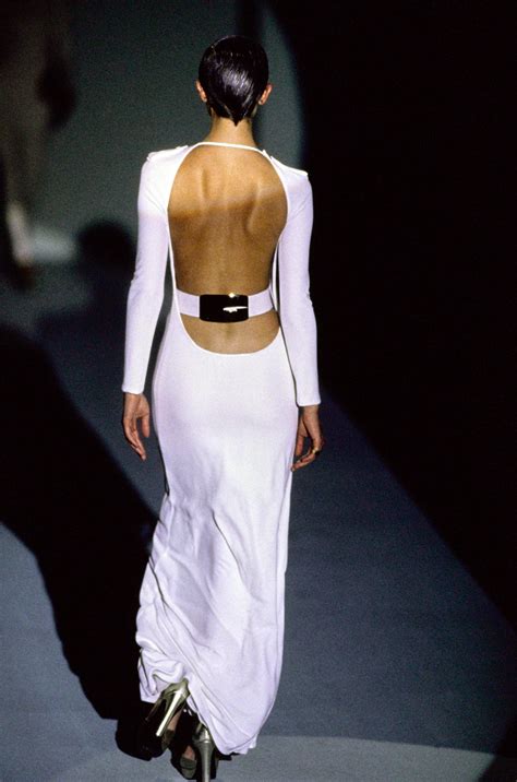 90s gucci by tom ford black dress